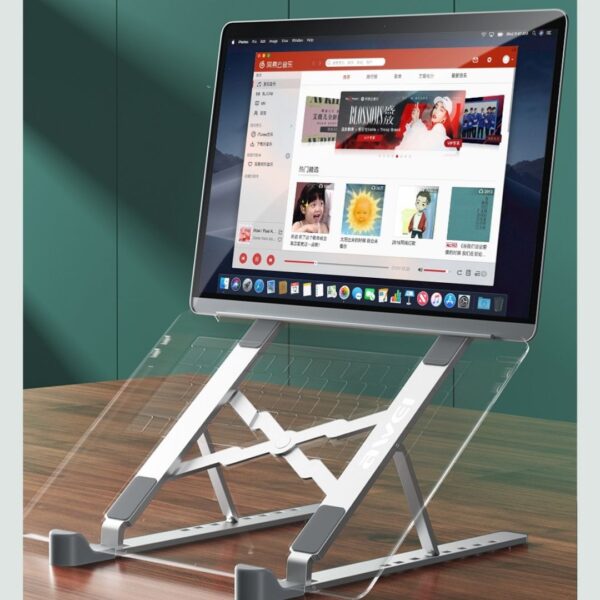 Awei X26 8 - Foldbar bærbar computerholder Flexible