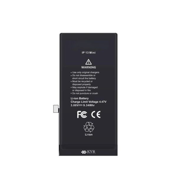 13 Mini battery 2 - IPhone 13 Mini Batteri - Original Kapacitet