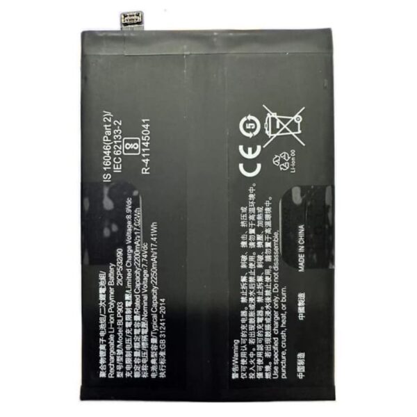 ONEPLUS Nord CE 2 5G 1 - OnePlus Nord CE 2 5G Batteri - Original Kapacitet