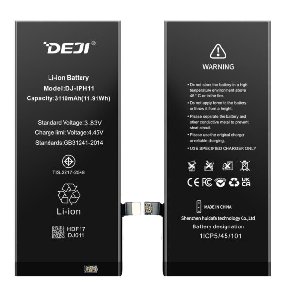11 - IPhone 11 Batteri - Tag on Flex No Pop-Up (Deji)