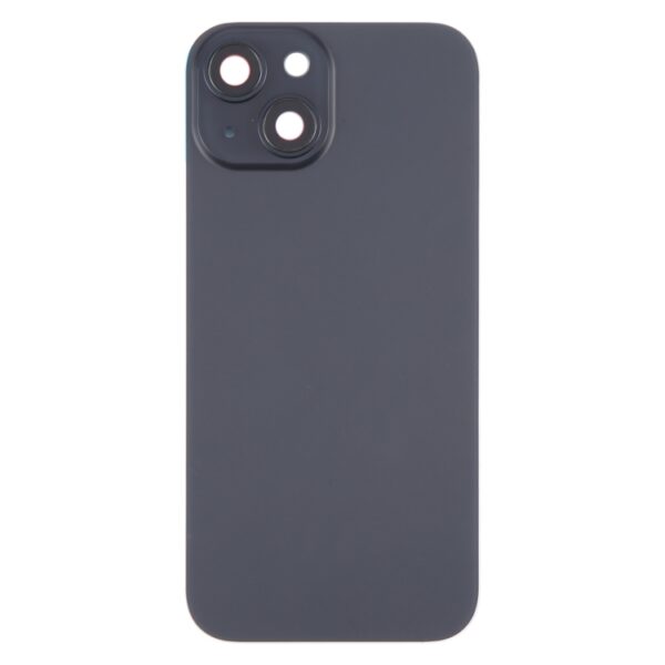 iphone 15 black backglass 2 - iPhone 15 Plus- Bagside glas - Komplet