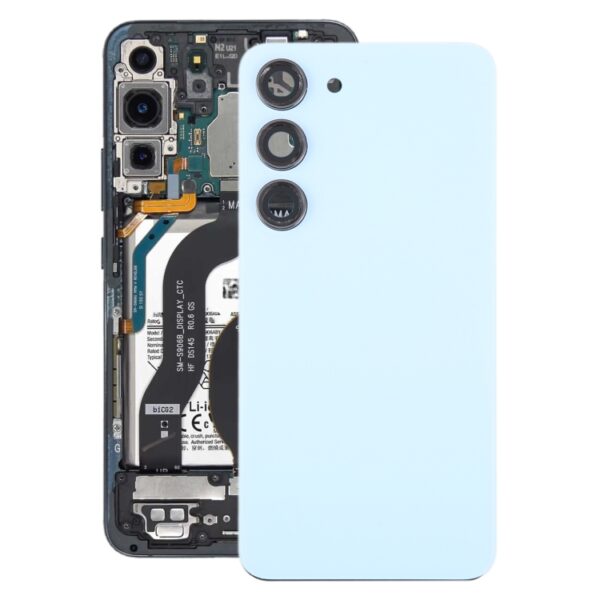 SPA3663LL - Samsung Galaxy S23 Bagglas/Battery Cover/Back Glass Med Kamera Lens
